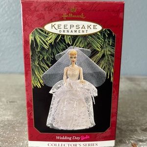 Vintage 1997 Wedding Day Barbie Hallmark Keepsake Ornament